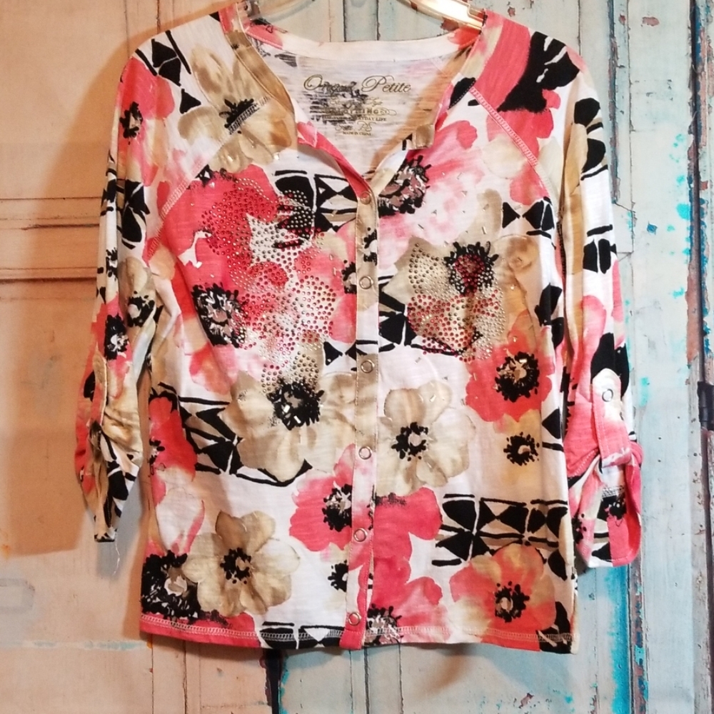 💥❤Onque Petite Floral Top
